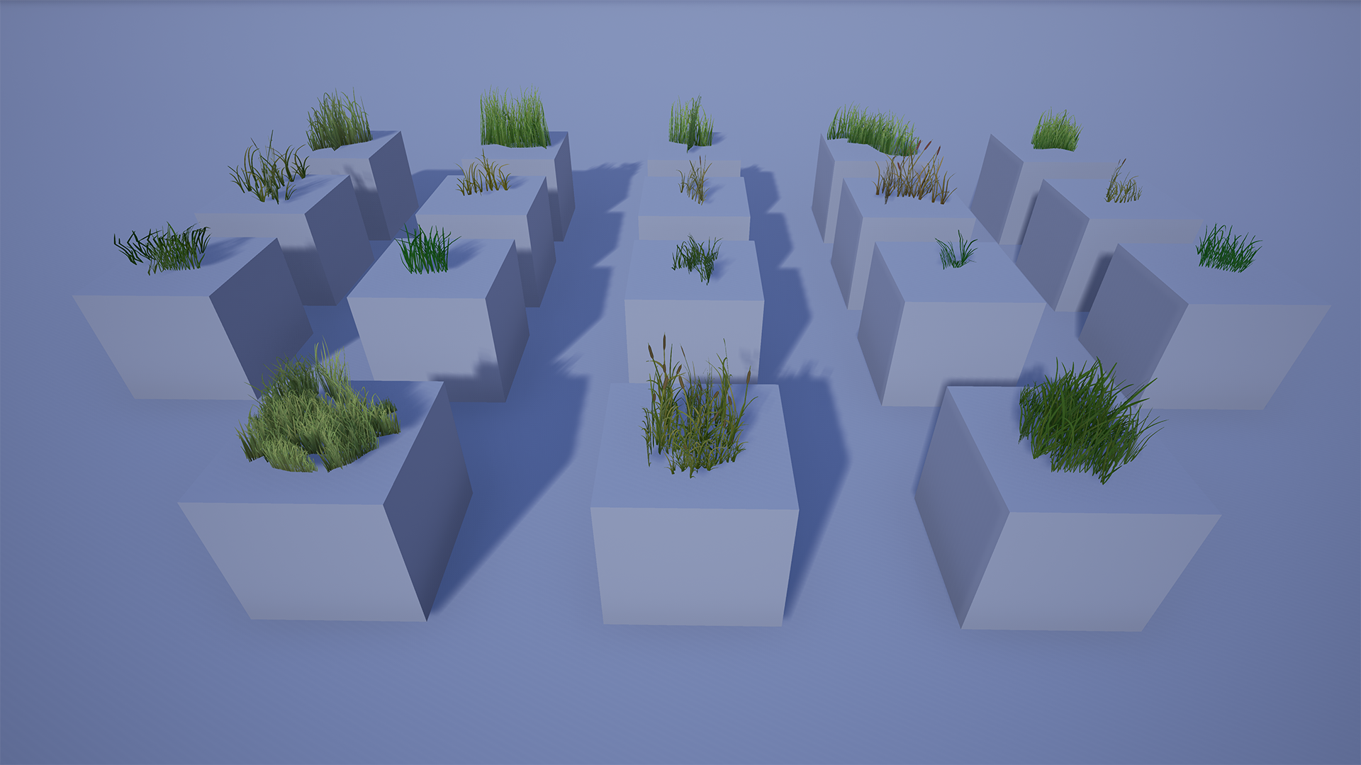 the grass of genesis unreal engine 5